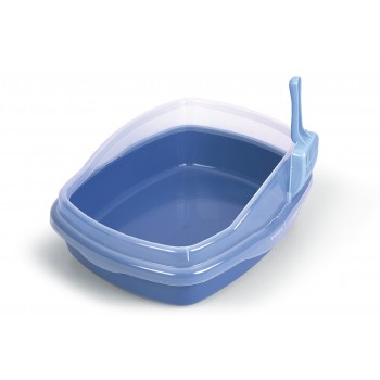 High Back Cat Litter Pan W / Scoop