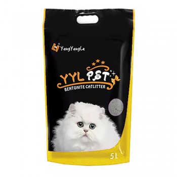 YYL Bentonite Cat Litter 5L (Lemon)