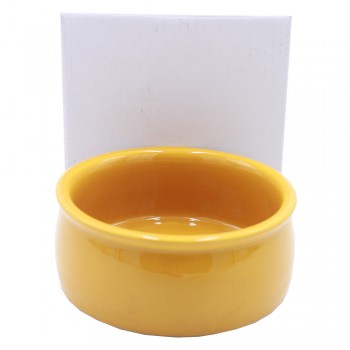 Pet Cat Rabbit Dog Food Feeding and Water Drinking Bowl Clay Ceramic (Medium)