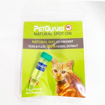 Petguard Natural Spot On -  (Cats) Fleas & Ticks Control 2ml