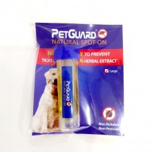 Petguard Natural Spot On - Fleas & Ticks Control 5ml