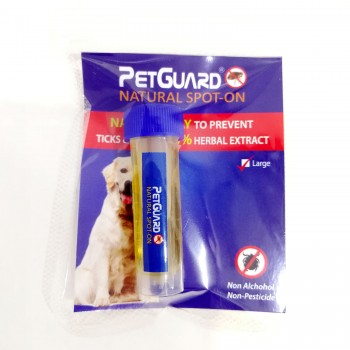 Petguard Natural Spot On - Fleas &amp; Ticks Control 5ml