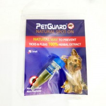 Petguard Natural Spot On - Fleas & Ticks Control 2ml