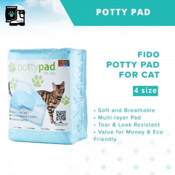 FIDO Potty Pad for Cat / FIDO Alas Tandas untuk Kucing