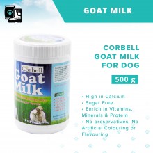 Corbell Sugar Free No preservatives Goat Milk - 500g (Dog And Puppy)