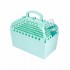 Flexible PVC Pet Cage with Water Bottle Cute Portable Pet Basket Carrier