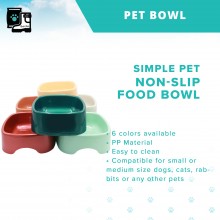 Anti-skid Pet Bowl Cat Bowl Dog Food Bowl Cat Bowl Single Bowl