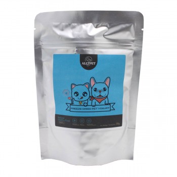 ALLTPET Cat And Dog 100% Natural Healthy Freeze Dried Pet Yogurt (Strawberry)