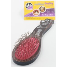 Dog Design Pins Brush (Large)