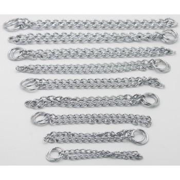 Choke Chain Without Swivel 4.0mm X 28"