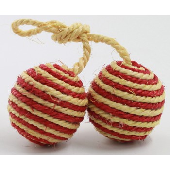 2-pc Sisal Colour Ball (M)