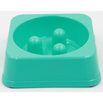 3-Studs Plastic Square Bowl