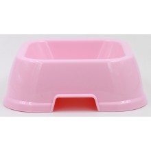 Skid Proof Square Plastic Bowl(M)6.4" x 6.4" x 2.2"(H)