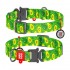 WAU DOG Adjustable Pattern Nylon Collar with Metal Buckle (25mm x 14"-23") - Available 18 Pattern - Collar From COLLAR COMPANY Ukraine