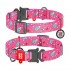 WAU DOG Adjustable Pattern Nylon Collar with Metal Buckle (25mm x 14"-23") - Available 18 Pattern - Collar From COLLAR COMPANY Ukraine