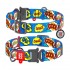 WAU DOG Adjustable Pattern Nylon Collar with Metal Buckle (25mm x 14"-23") - Available 18 Pattern - Collar From COLLAR COMPANY Ukraine