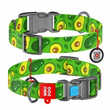 WAU DOG Adjustable Pattern Nylon Collar with Plastic Buckle (25mm x 14"-23") - Available 18 Pattern - Collar From COLLAR COMPANY Ukraine