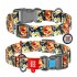 WAU DOG Adjustable Pattern Nylon Collar with Plastic Buckle (25mm x 14"-23") - Available 18 Pattern - Collar From COLLAR COMPANY Ukraine