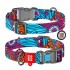 WAU DOG Adjustable Pattern Nylon Collar with Plastic Buckle (25mm x 14"-23") - Available 18 Pattern - Collar From COLLAR COMPANY Ukraine