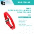 WAU DOG Adjustable Waterproof Non Slip Collartex Collar with Plastic Buckle (25mm x 14"-28") - Available 2 Color - Collar From COLLAR COMPANY Ukraine