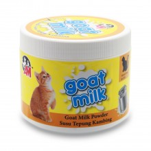 AM Goat Milk Replacer Formula Powder for Cats & Kittens (250g, 8.8oz) - For Cat Above 8 Months, Kitten Formula Made with Natural Milk Proteins, Supports Cat Health to Grow Strong