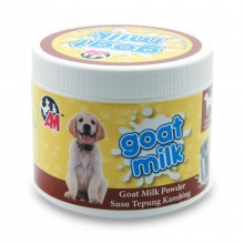 AM Goat Milk Replacer Formula Powder for Dogs & Puppies (250g, 8.8oz) - For Dogs Above 6 Months, Puppy Formula Made with Natural Milk Proteins, Supports Dog Health to Grow Strong